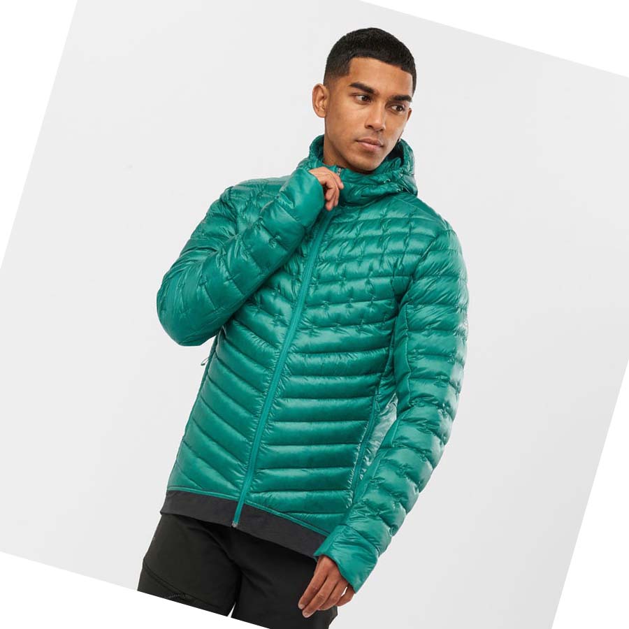 Chaquetas Salomon OUTLINE DOWN INSULATED Hombre Verdes | MX 3322LIS